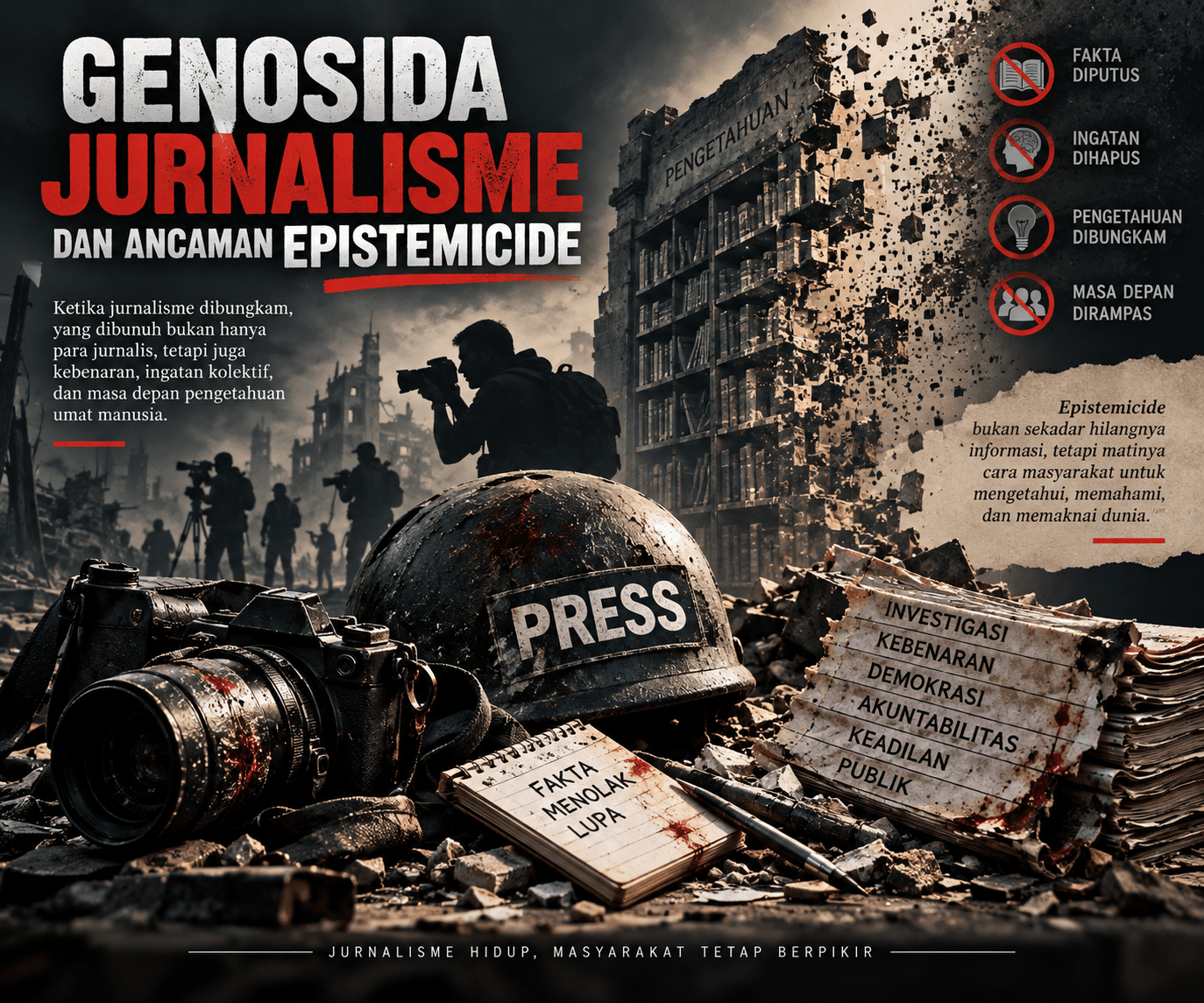 Genosida Jurnalisme dan Ancaman Epistemicide